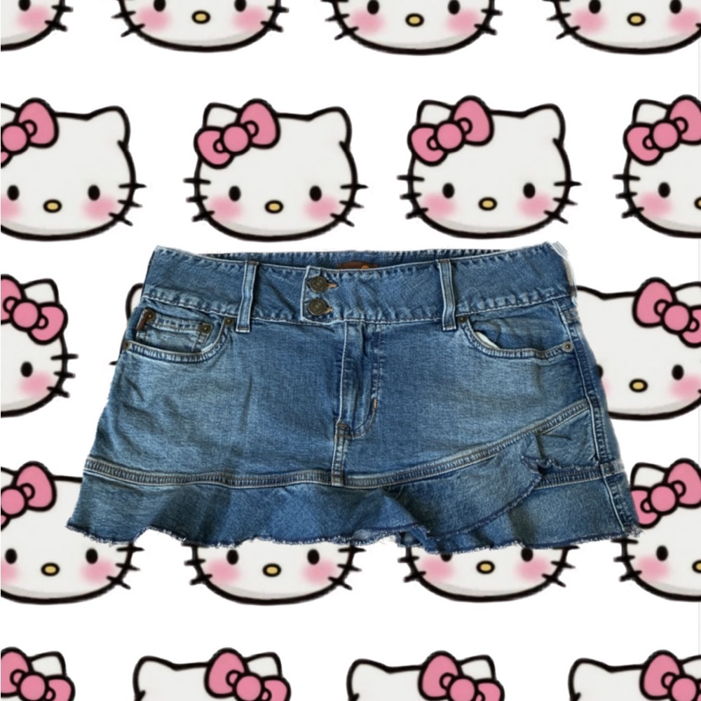 vintage hollister denim miniskirt ❤️